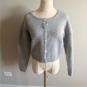 Vici Light Gray Women's Cardigan